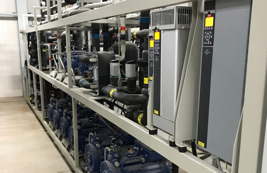 CO2 koelinstallatie in bedrijf | Huijbregts Koeltechniek