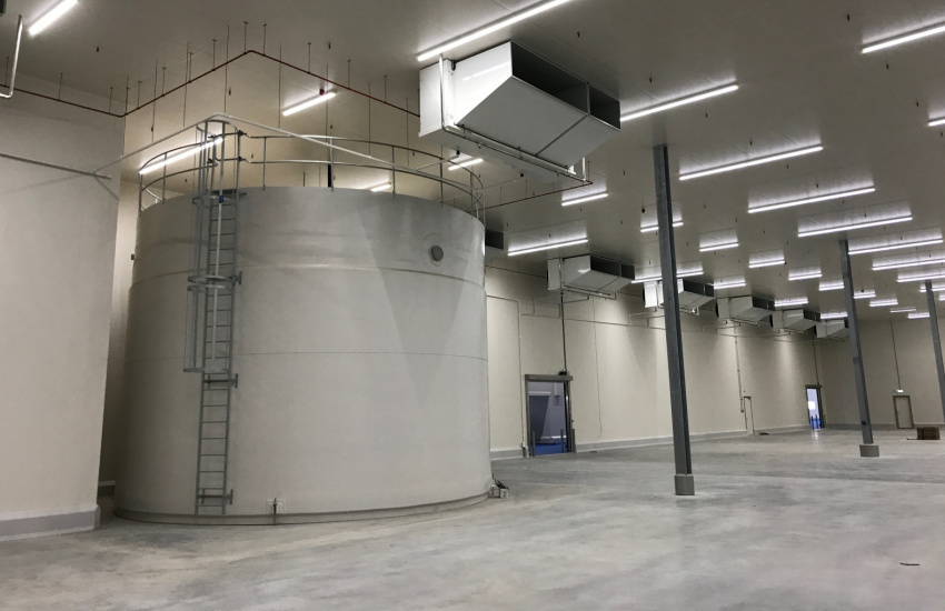 CO2 koelinstallatie in bedrijf | Huijbregts Koeltechniek