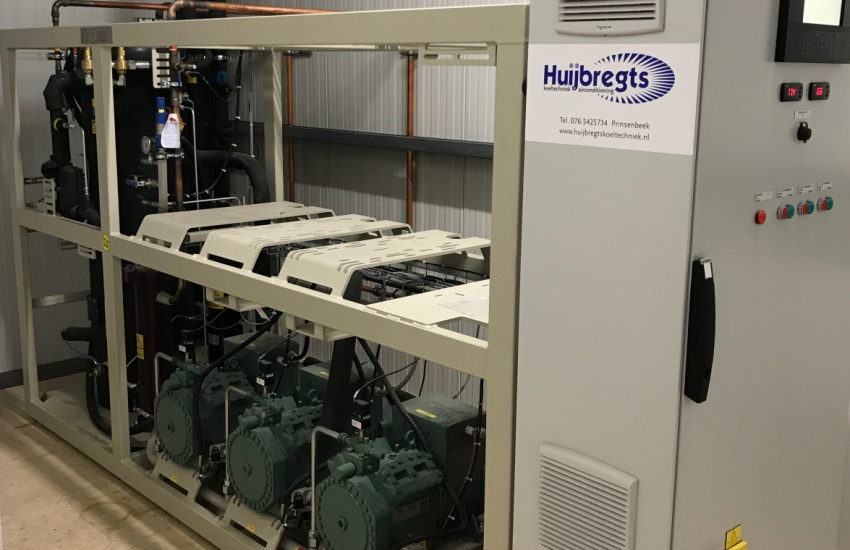 CO2 koelinstallatie in bedrijf | Huijbregts Koeltechniek